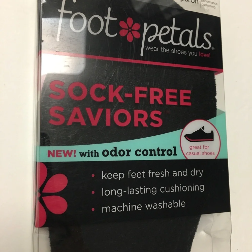Foot Petals Sock Saviors Sock Free Pads For Athletic Sneakers